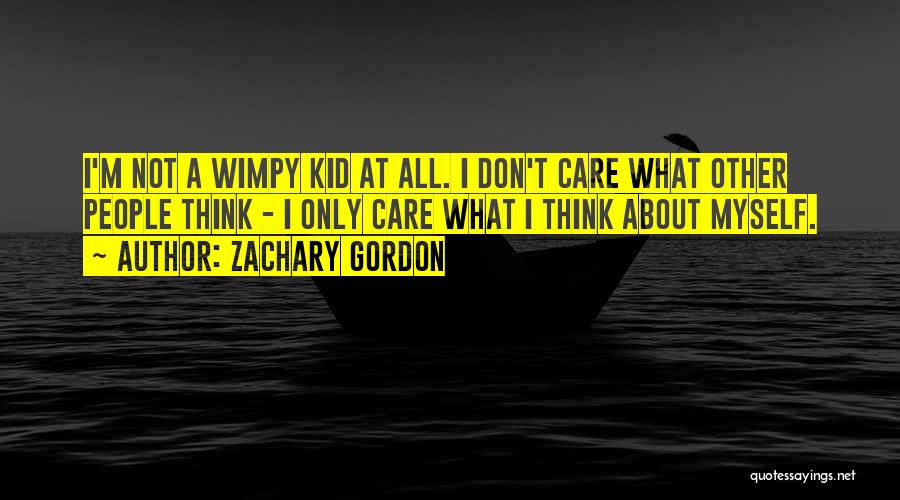 Zachary Gordon Quotes 1646606