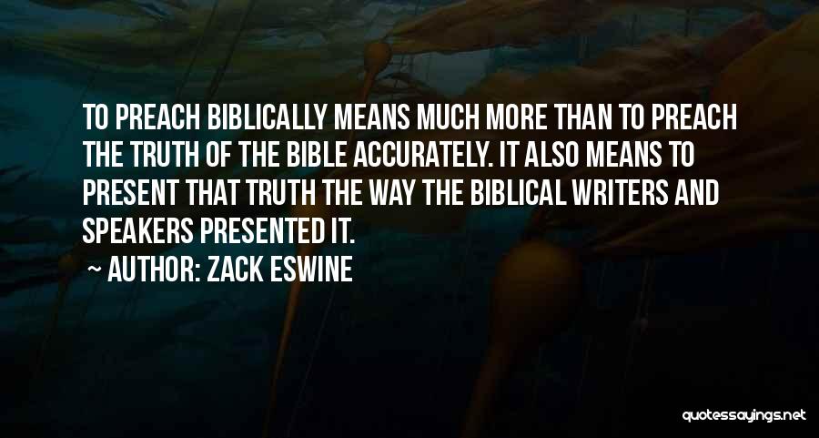 Zack Eswine Quotes 1329214