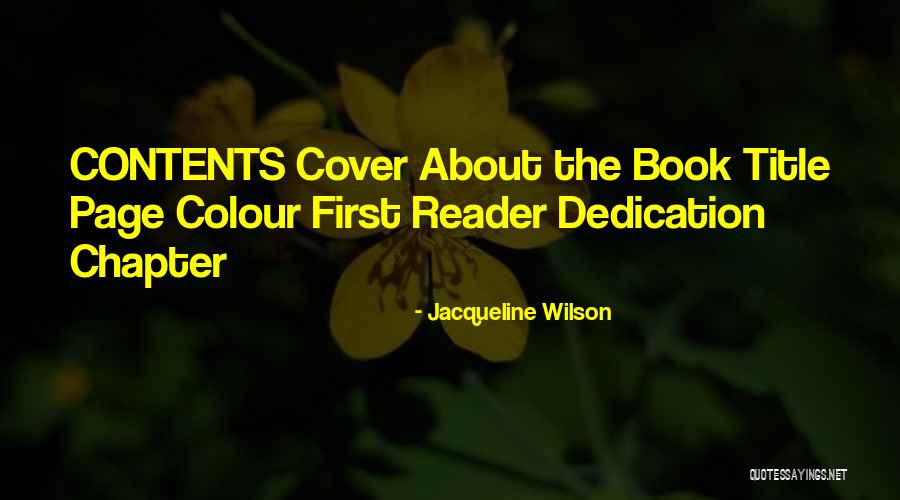 Zacsters Hobbies Quotes By Jacqueline Wilson Zacsters Hobbies Quotes By Jacqueline Wilson