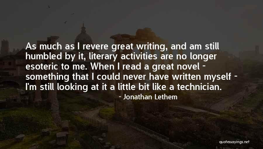 Zadiesmith Quotes By Jonathan Lethem Zadiesmith Quotes By Jonathan Lethem