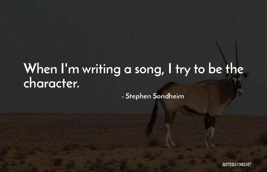 Zaffina Vs Azazel Quotes By Stephen Sondheim