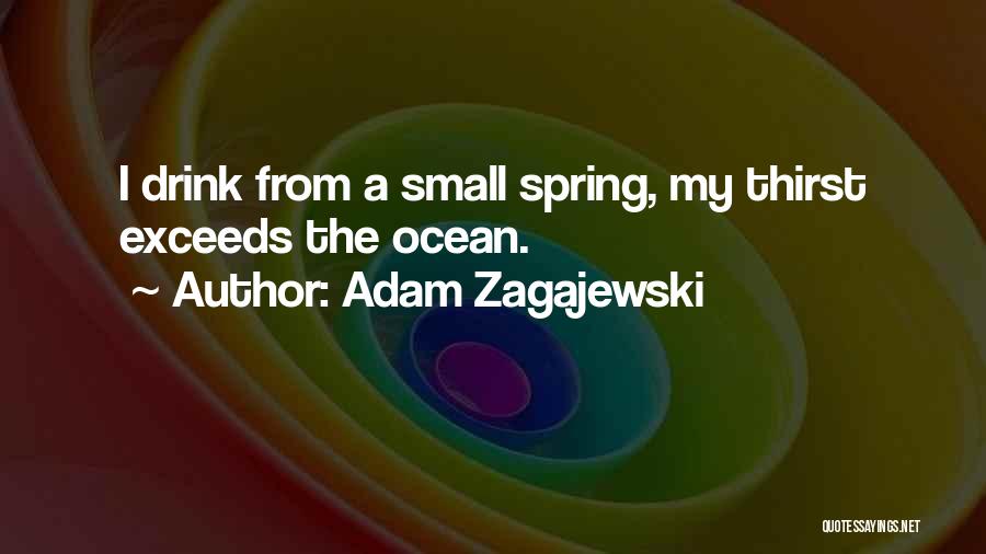 Zagajewski Quotes By Adam Zagajewski