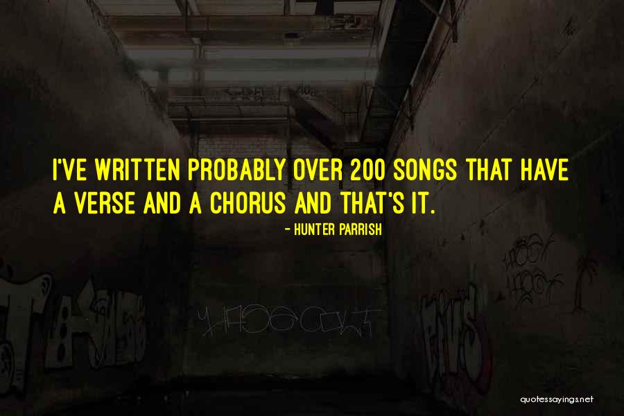 Zagnit Quotes By Hunter Parrish Zagnit Quotes By Hunter Parrish