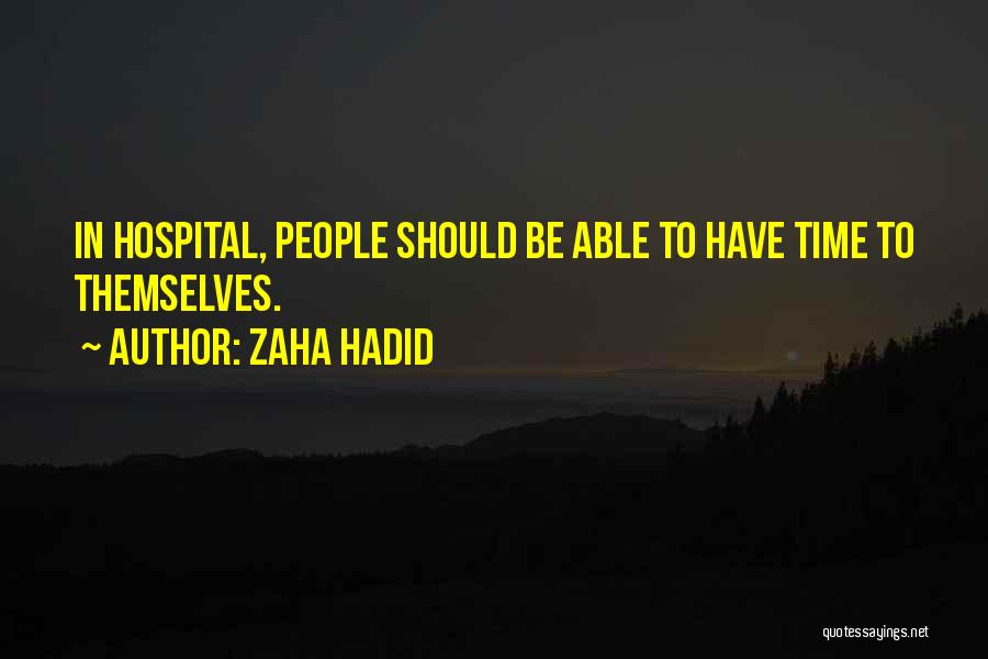 Zaha Quotes By Zaha Hadid