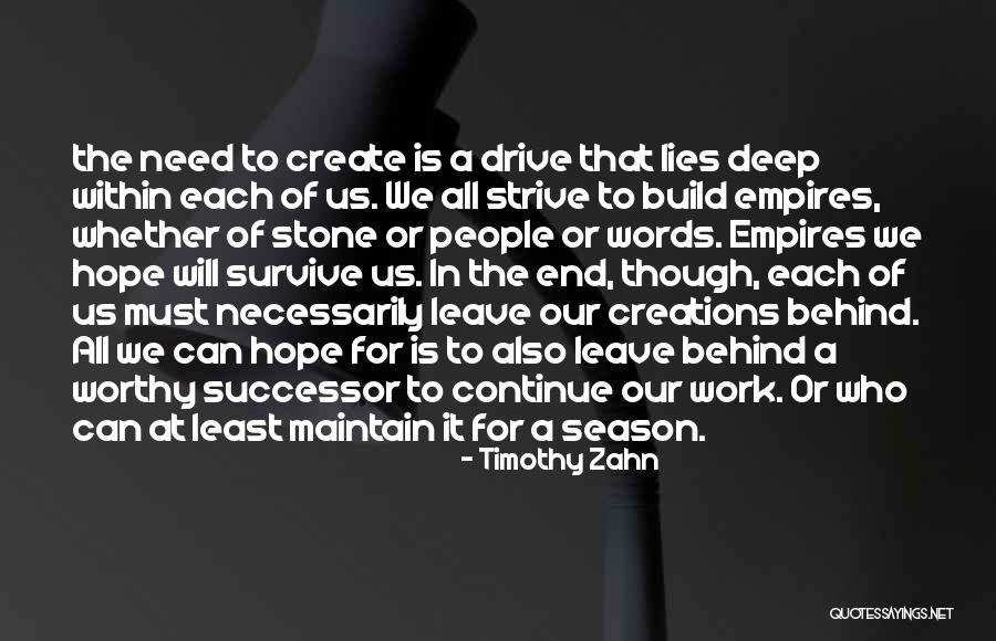 Zahn Quotes By Timothy Zahn Zahn Quotes By Timothy Zahn
