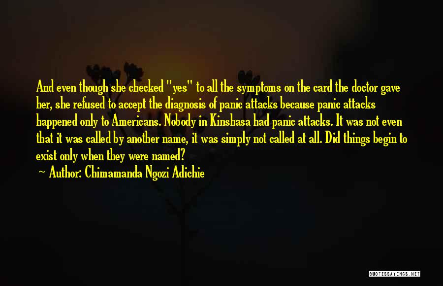 Zahorska Nizina Quotes By Chimamanda Ngozi Adichie