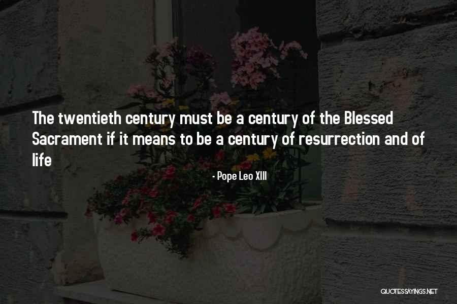 Zahorsky Cafe Quotes By Pope Leo XIII Zahorsky Cafe Quotes By Pope Leo XIII