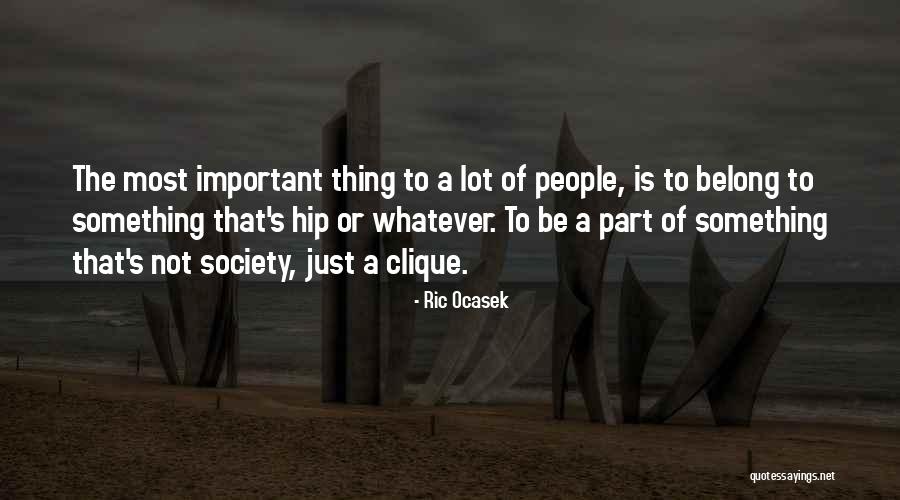 Zahraa American Quotes By Ric Ocasek