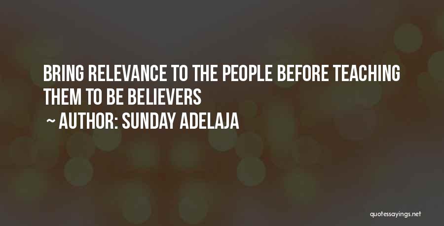 Zahyran Quotes By Sunday Adelaja