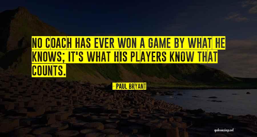 Zakiyyah Salahuddin Quotes By Paul Bryant Zakiyyah Salahuddin Quotes By Paul Bryant