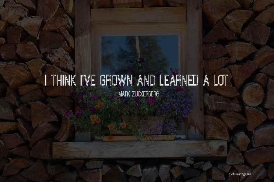 Zakka Workshop Quotes By Mark Zuckerberg
