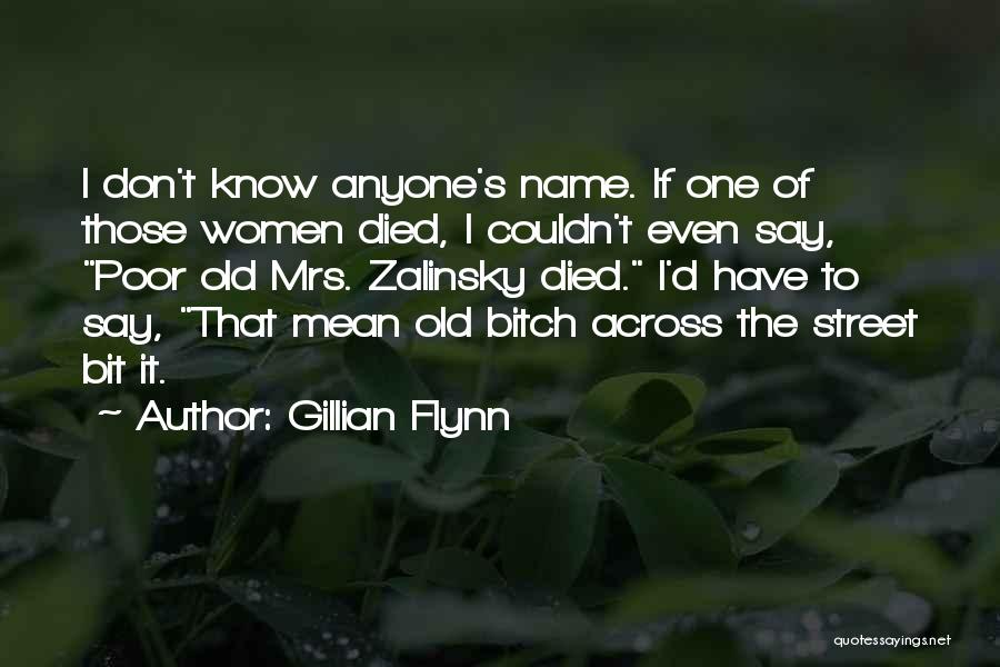 Zalinsky Quotes By Gillian Flynn