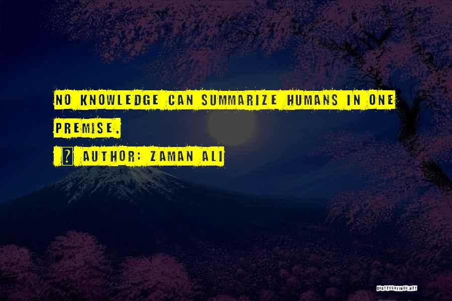 Zaman Ali Quotes 1740110