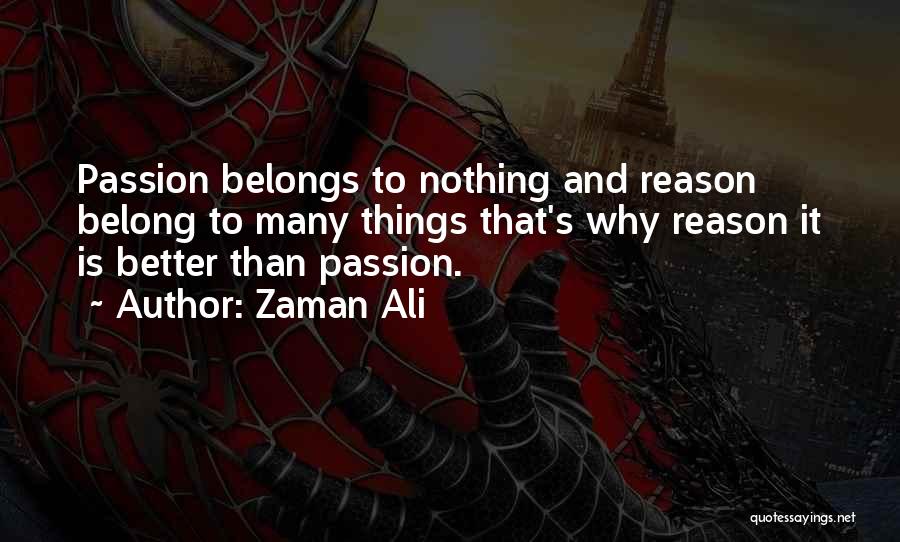 Zaman Ali Quotes 236443