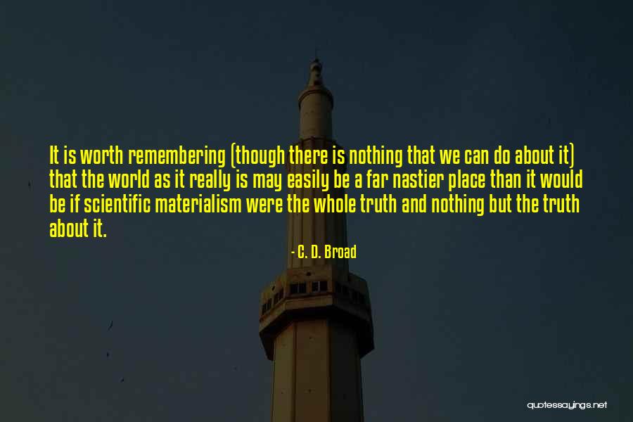 Zan Zu Quotes By C. D. Broad Zan Zu Quotes By C. D. Broad