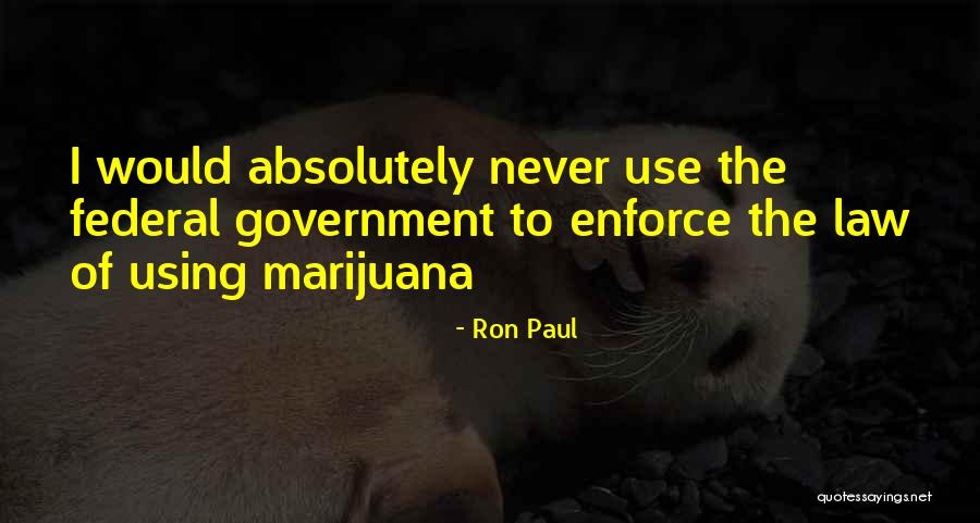 Zanchin Fort Quotes By Ron Paul