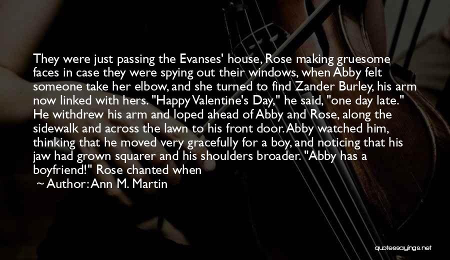 Zander Quotes By Ann M. Martin