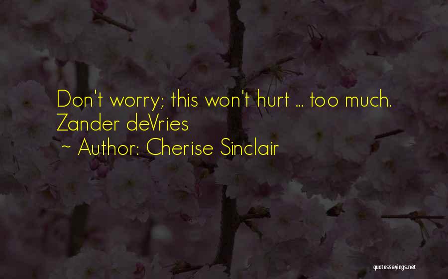 Zander Quotes By Cherise Sinclair