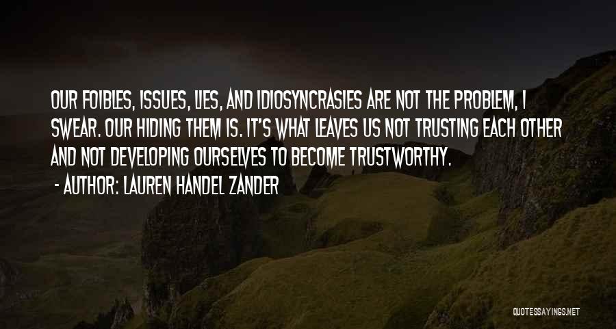 Zander Quotes By Lauren Handel Zander