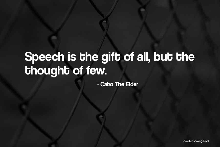 Zanele Mbokazi Quotes By Cato The Elder