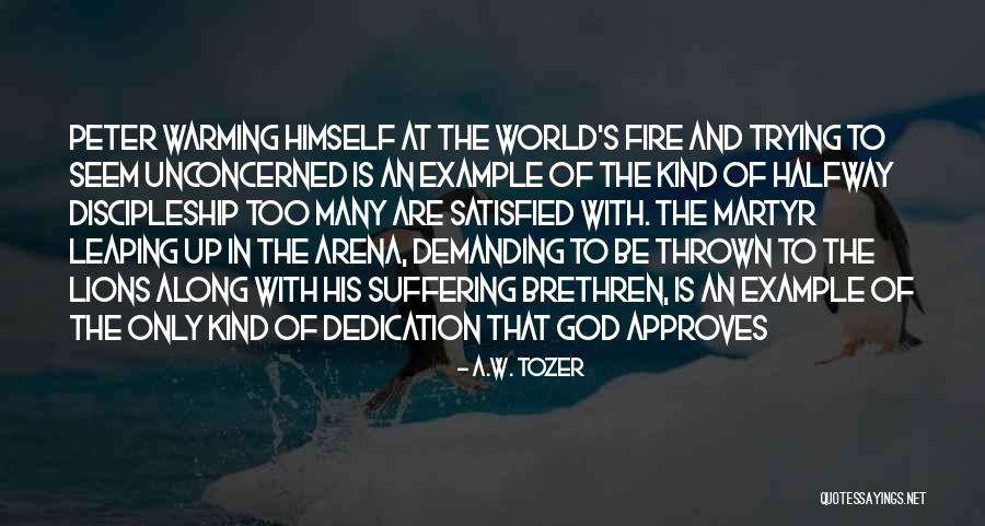 Zannah Hackett Quotes By A.W. Tozer Zannah Hackett Quotes By A.W. Tozer