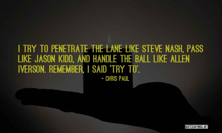 Zannini Le Quotes By Chris Paul Zannini Le Quotes By Chris Paul
