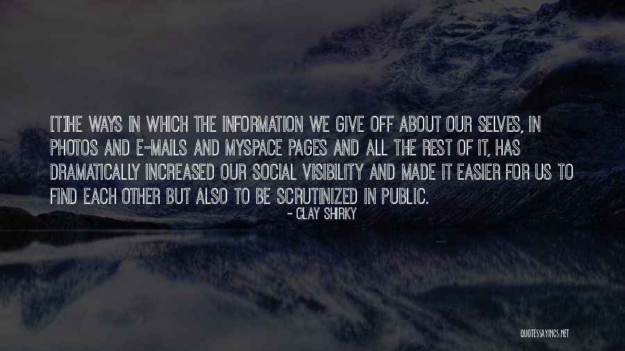Zanny Bars Quotes By Clay Shirky Zanny Bars Quotes By Clay Shirky