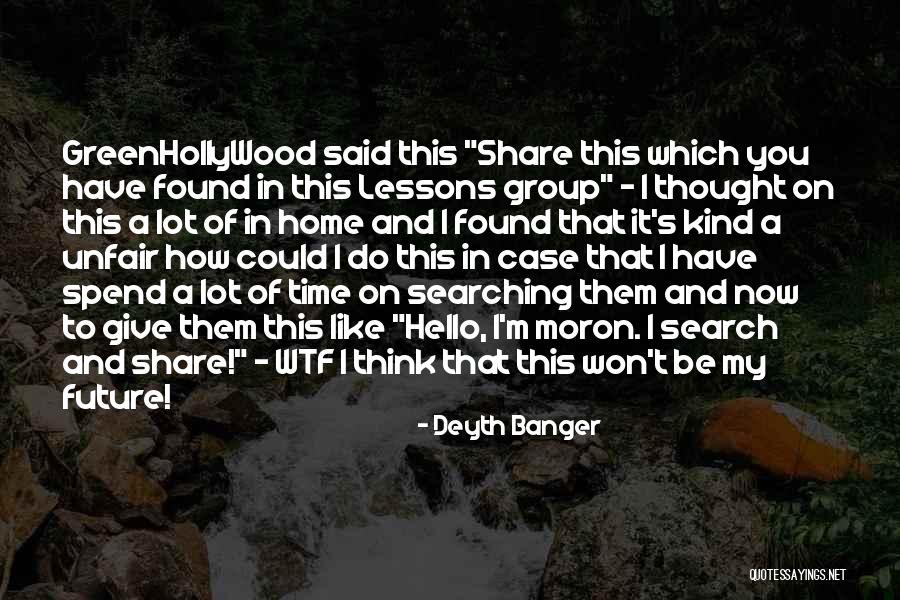 Zaoui Group Quotes By Deyth Banger Zaoui Group Quotes By Deyth Banger