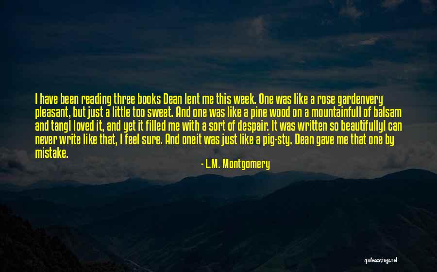 Zaporowski Adam Quotes By L.M. Montgomery Zaporowski Adam Quotes By L.M. Montgomery