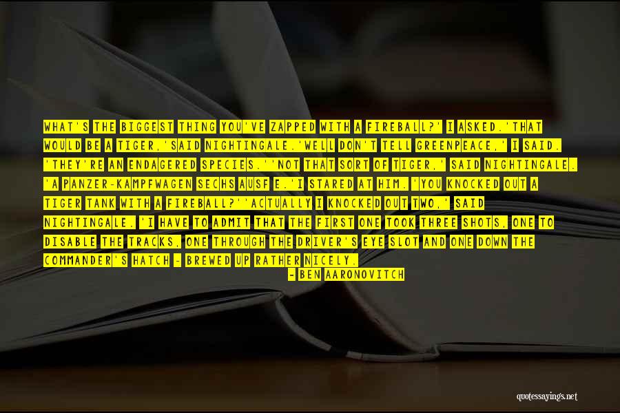 Zapped Quotes By Ben Aaronovitch Zapped Quotes By Ben Aaronovitch