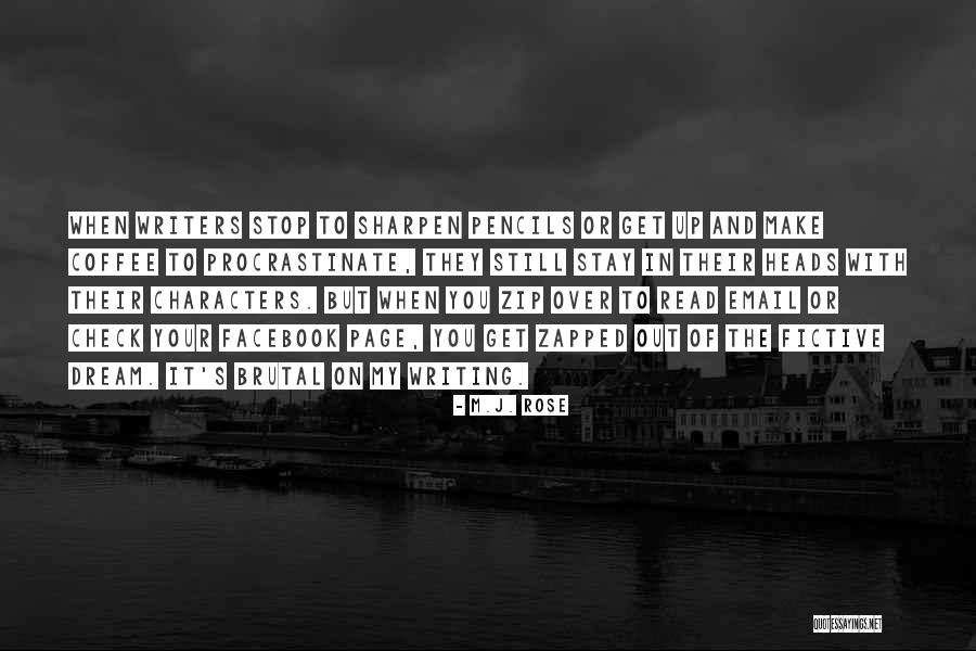 Zapped Quotes By M.J. Rose Zapped Quotes By M.J. Rose