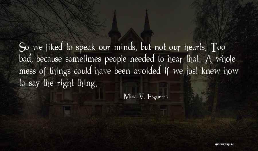 Zapper Hulda Quotes By Mina V. Esguerra Zapper Hulda Quotes By Mina V. Esguerra
