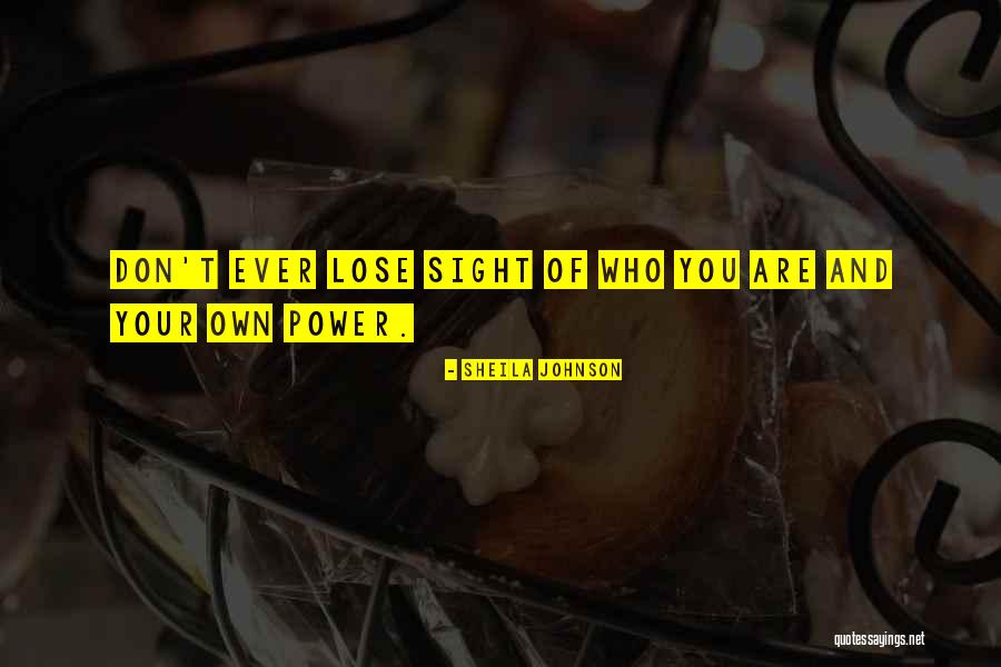 Zappers Quotes By Sheila Johnson