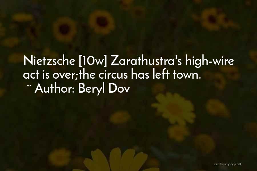 Zarathustra Quotes By Beryl Dov