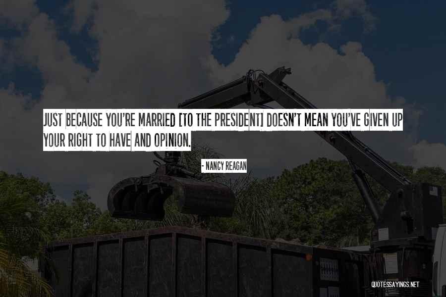 Zarathustras Return Quotes By Nancy Reagan Zarathustras Return Quotes By Nancy Reagan