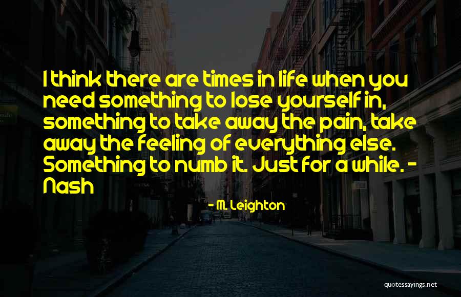 Zarcone Quotes By M. Leighton Zarcone Quotes By M. Leighton
