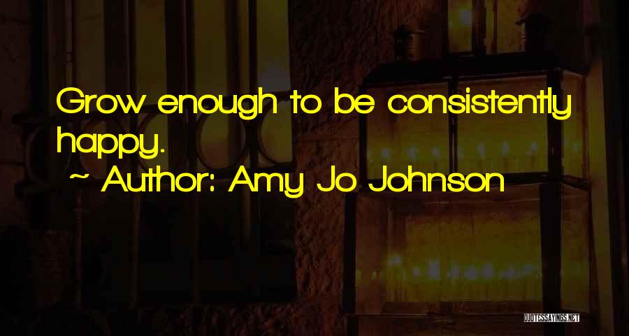 Zarcor Quotes By Amy Jo Johnson