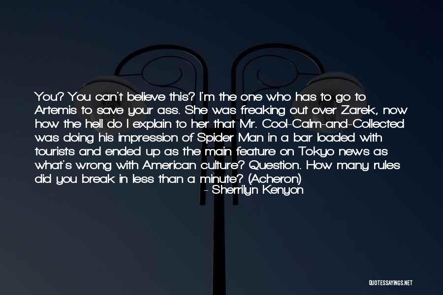 Zarek Quotes By Sherrilyn Kenyon Zarek Quotes By Sherrilyn Kenyon