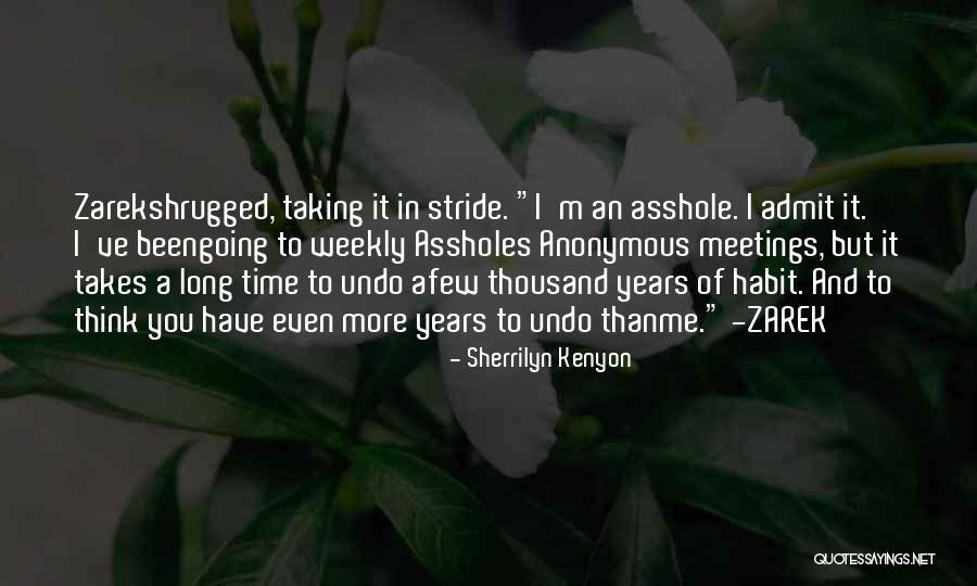 Zarek Quotes By Sherrilyn Kenyon Zarek Quotes By Sherrilyn Kenyon