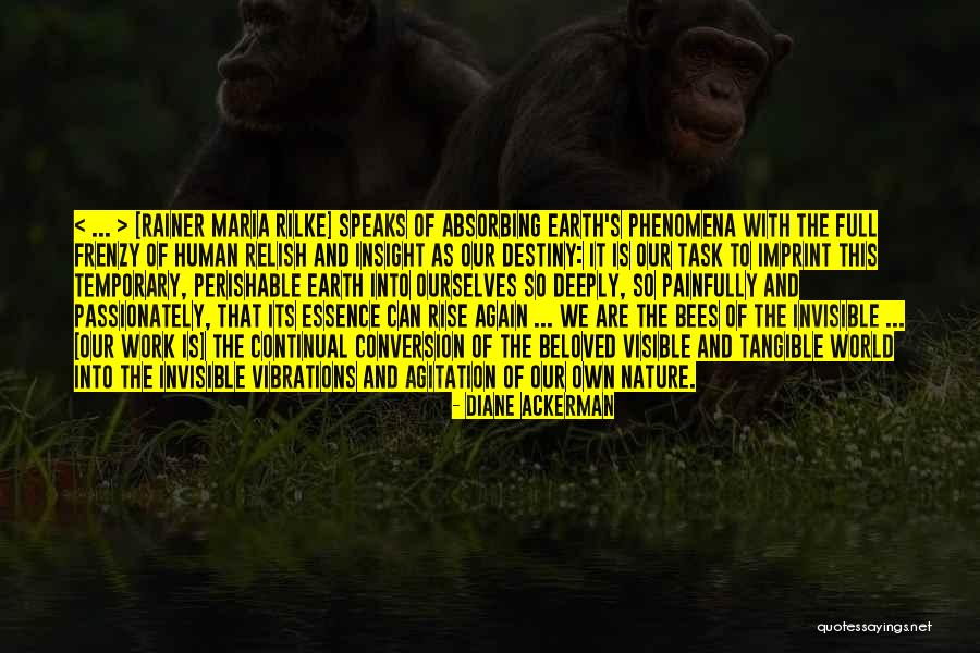 Zarkovacki Quotes By Diane Ackerman Zarkovacki Quotes By Diane Ackerman