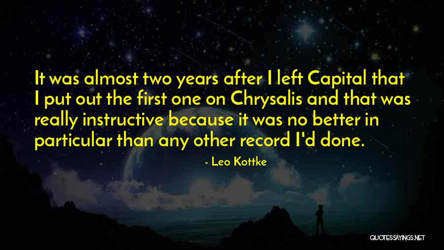Zarour Bilel Quotes By Leo Kottke Zarour Bilel Quotes By Leo Kottke