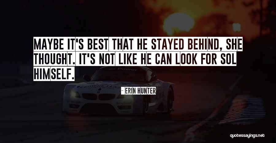 Zarour Hassane Quotes By Erin Hunter Zarour Hassane Quotes By Erin Hunter