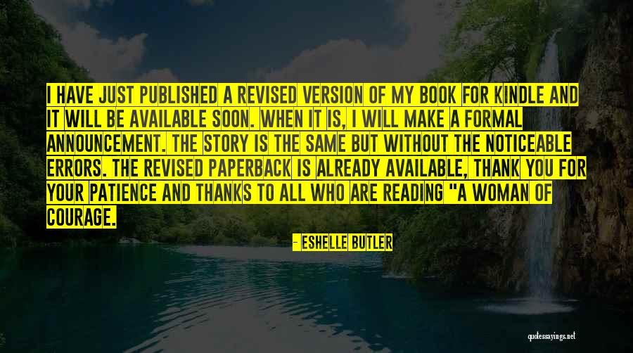 Zaslavsky Quotes By Eshelle Butler