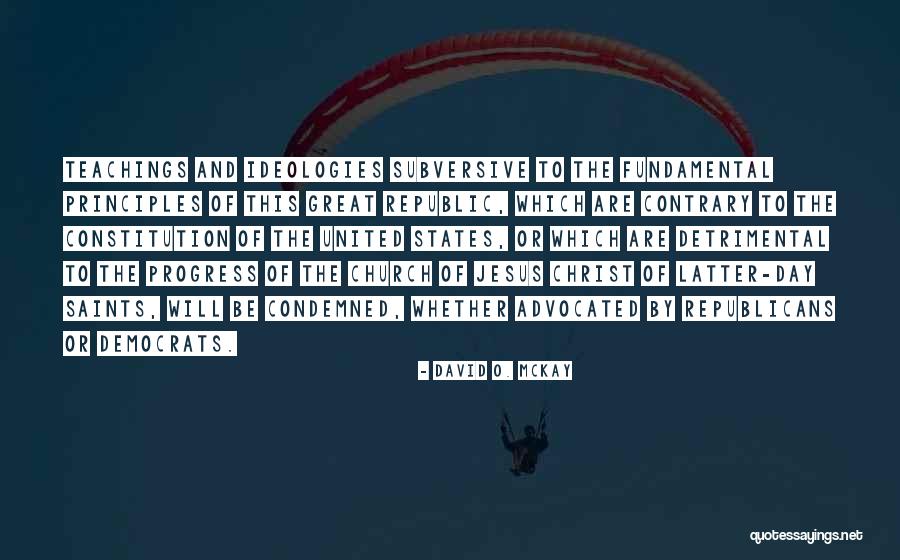 Zasso Weed Quotes By David O. McKay Zasso Weed Quotes By David O. McKay