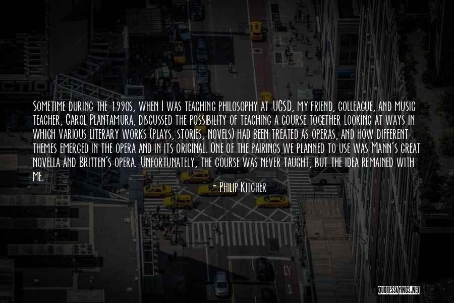 Zatella Quotes By Philip Kitcher Zatella Quotes By Philip Kitcher