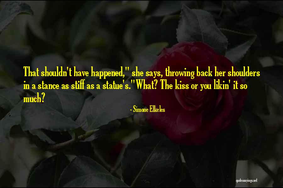 Zaties Restaurant Quotes By Simone Elkeles
