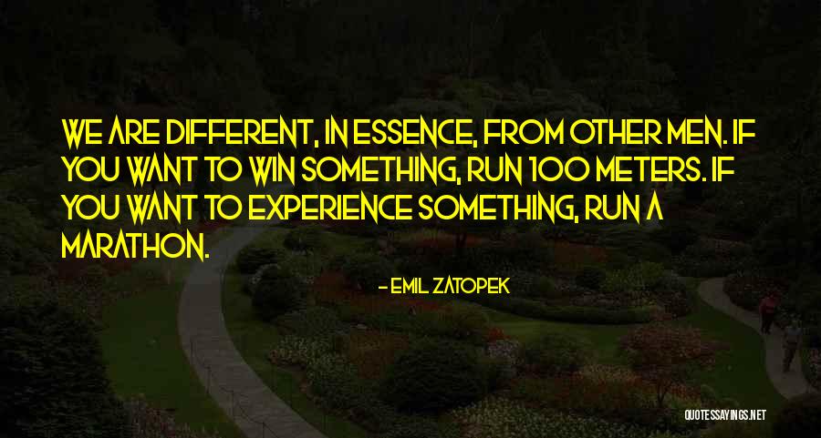 Zatopek Quotes By Emil Zatopek