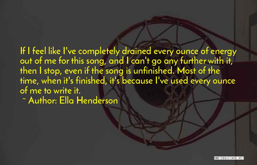 Zavarujeme Tre Ne Quotes By Ella Henderson