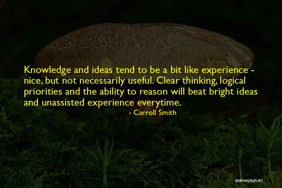 Zazeli Ide Quotes By Carroll Smith Zazeli Ide Quotes By Carroll Smith