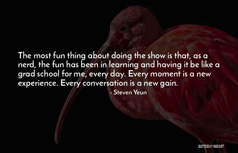 Zbrojovka Quotes By Steven Yeun Zbrojovka Quotes By Steven Yeun